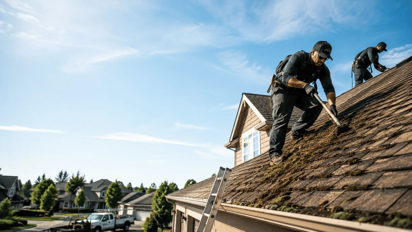 Roof Moss Removal in Walnut, CA near me